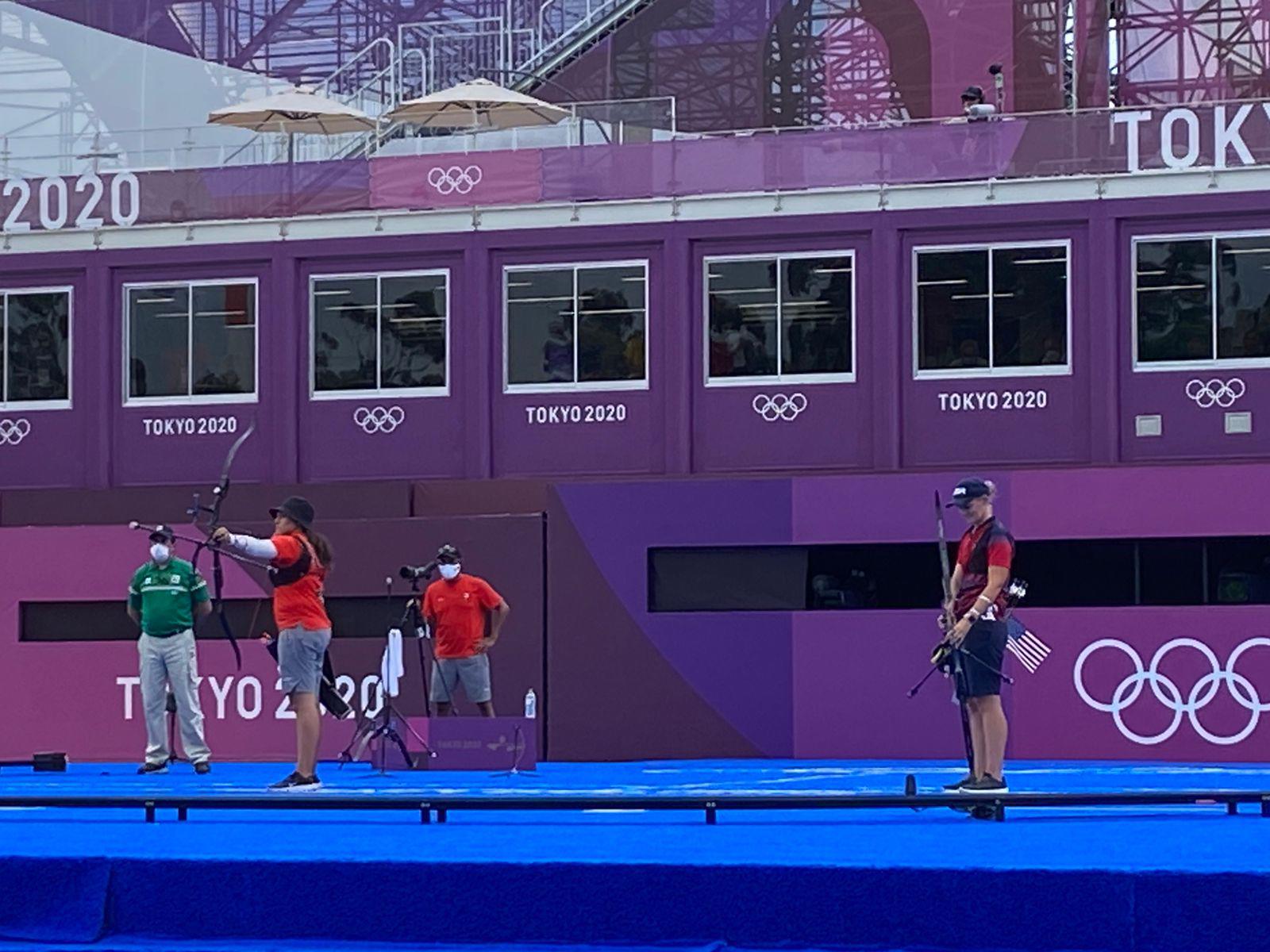 $!Alejandra Valencia es eliminada en cuartos de final del tiro con arco olímpico