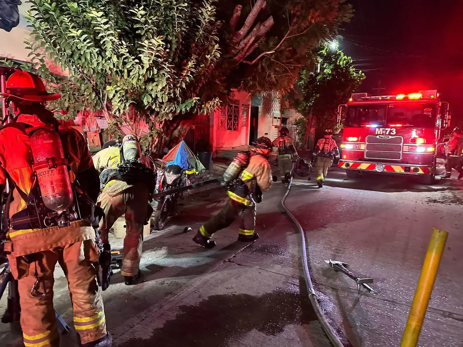 $!Se incendia vivienda de la Colonia Independencia, en Mazatlán