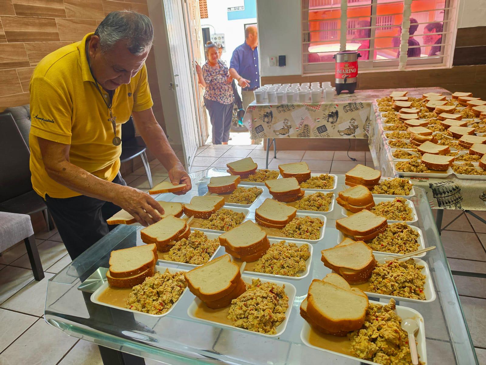 $!Comedor Humanitario reparte alimento y esperanza a más de mil personas cada mes en Mazatlán
