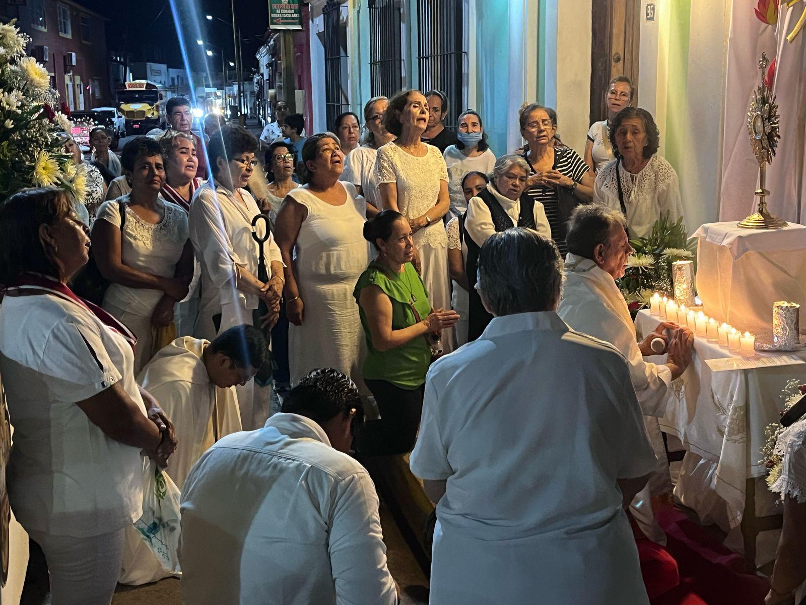 $!Piden en Rosario por la paz en celebración de Corpus Christi