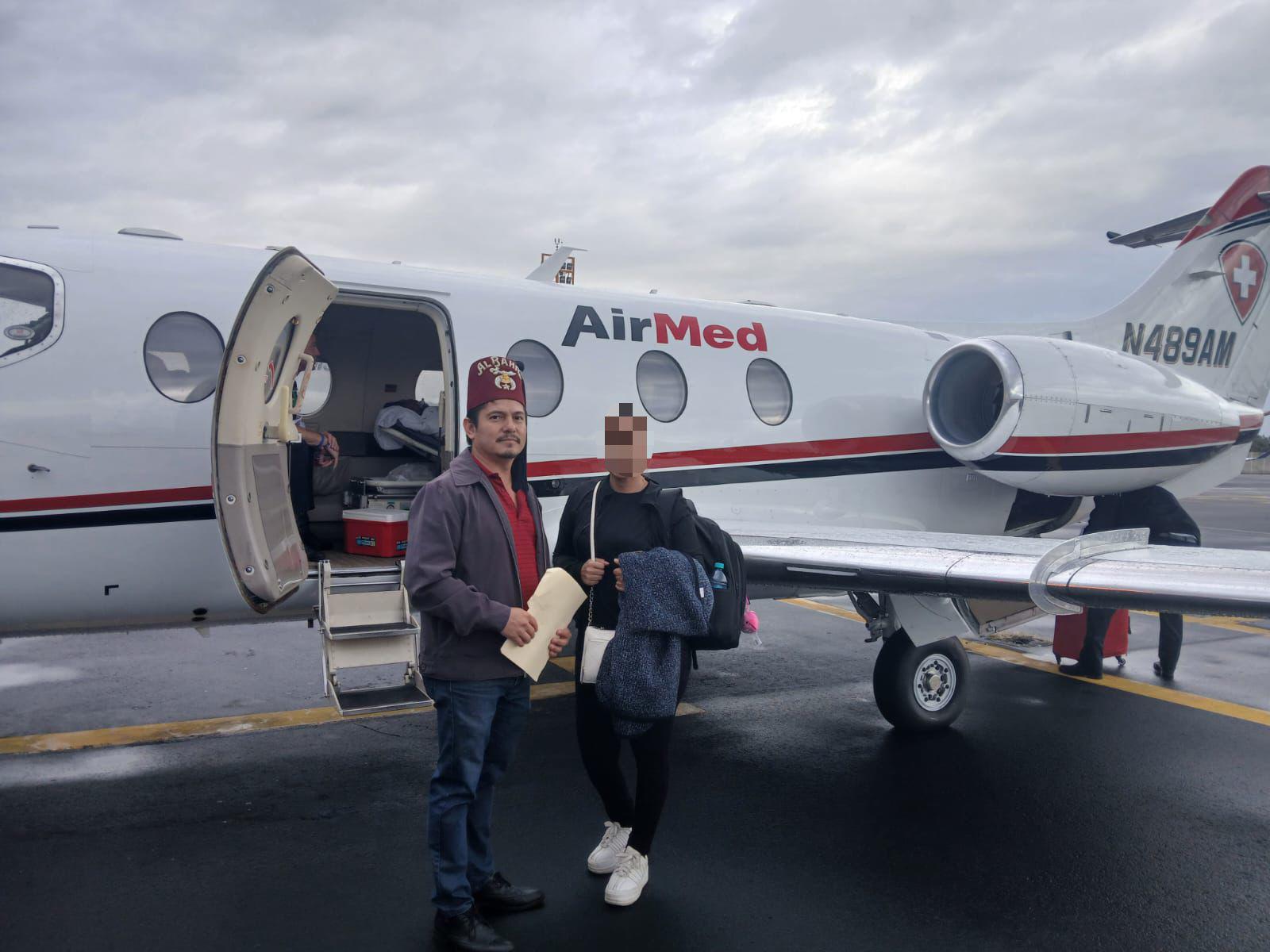 $!Trasladan a joven mazatleco a EU para atención especializada por quemaduras graves