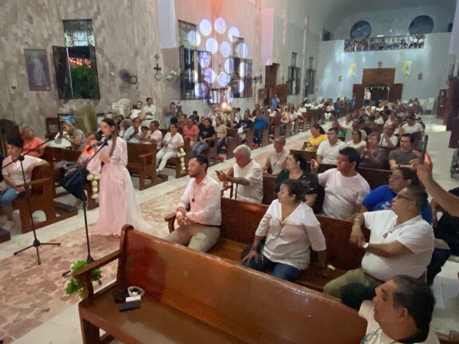 $!Celebran con Las Mañanitas a la Virgen del Carmen en la colonia Juárez