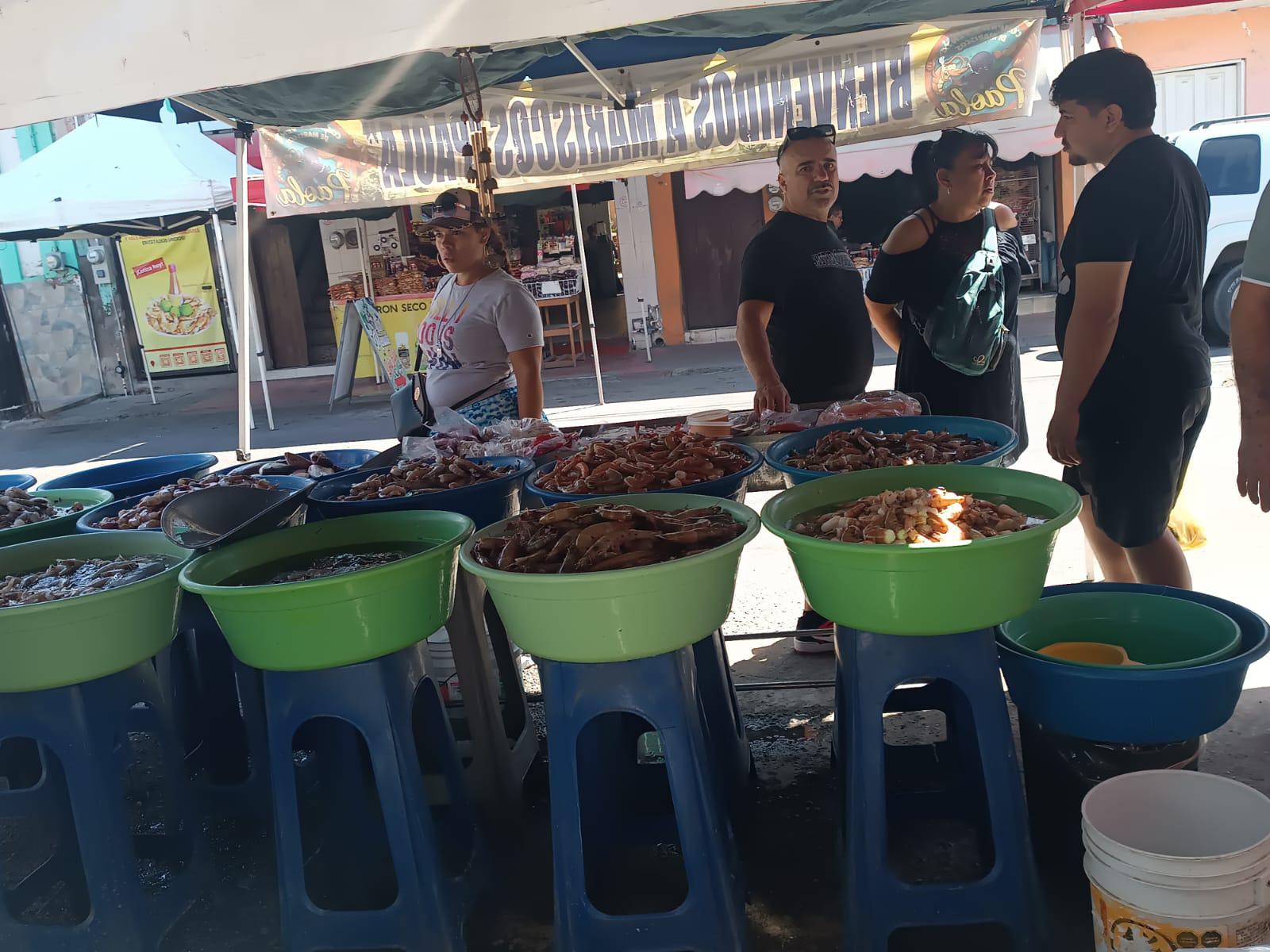 $!Reportan pescadores y ‘changueras’ pocas ventas pese a ser temporada de Cuaresma