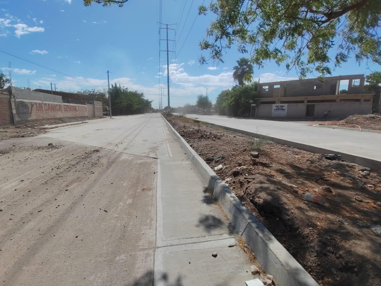 $!Alcanza bulevar Hernández Terán 85% de avance; permitirá desfogue vial para Las Canteras, en Los Mochis