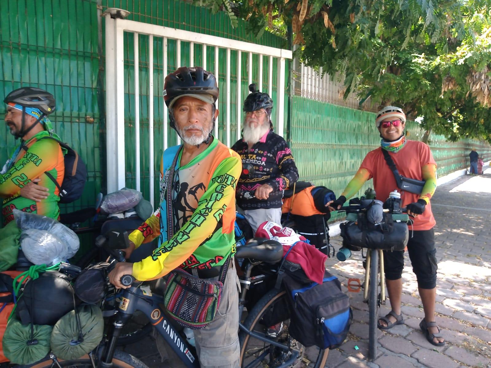 $!Ruta Chichimeca cumple 23 años y hace escala en Mazatlán rumbo a la frontera sur de México