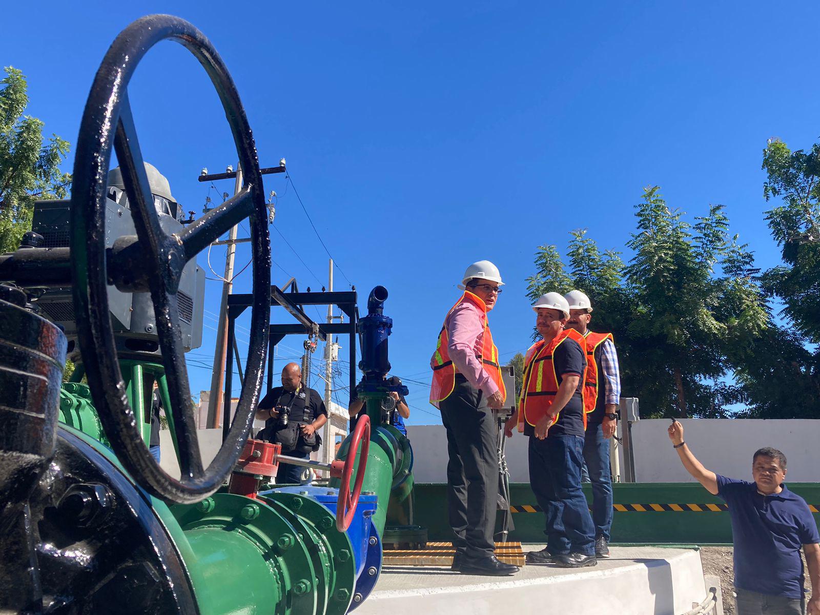 $!Inauguran rehabilitación de Cárcamo 7 Sur en Mazatlán