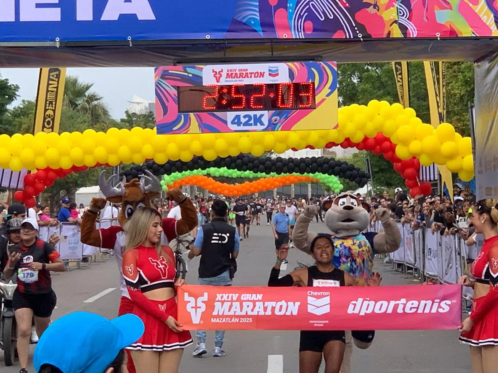 $!Mary José Solís tras ganar el Maratón Mazatlán: ‘Las mexicanas sí podemos’