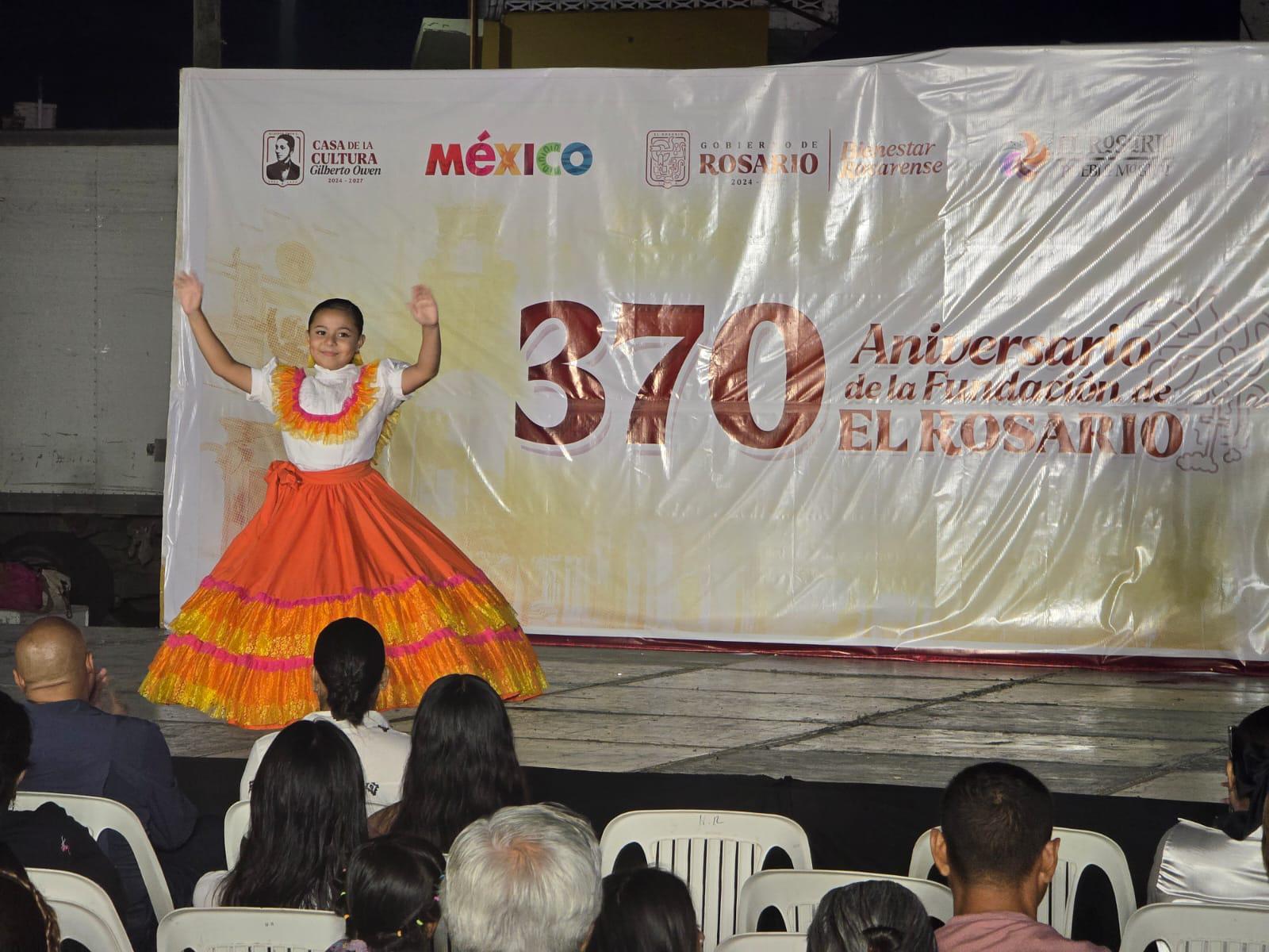 $!Con espectáculo cultural, música y la ausencia de la Alcaldesa, celebran 370 años de fundación de El Rosario