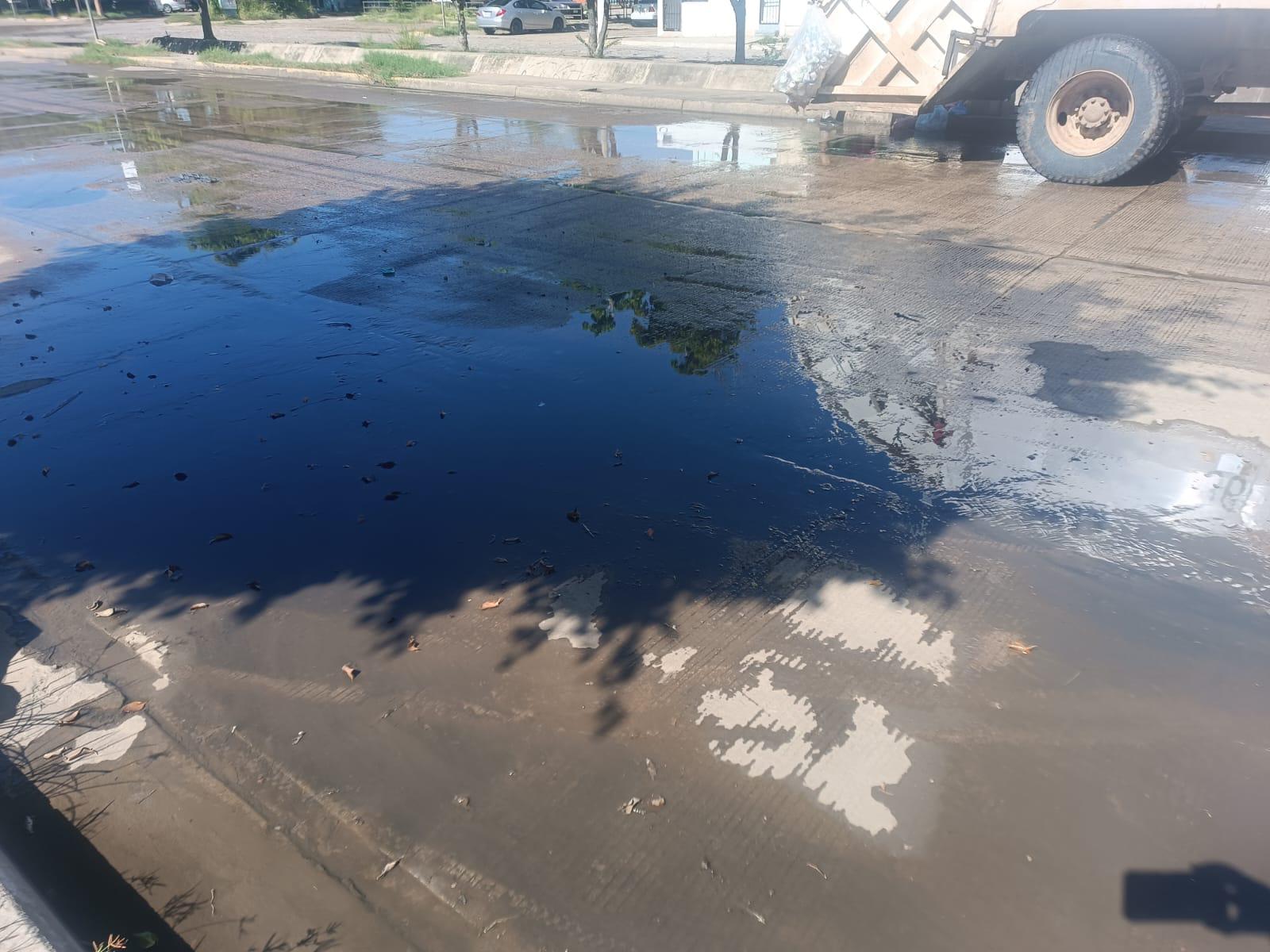 $!Persisten fugas de aguas negras en Mazatlán; vecinos se sienten desprotegidos