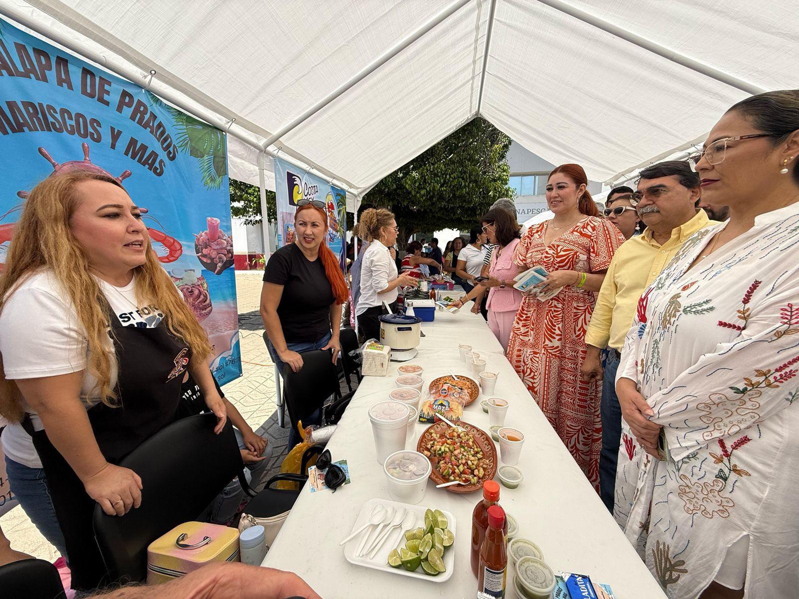 $!Realizan Mercado Azul para promover el consumo de pescados y mariscos