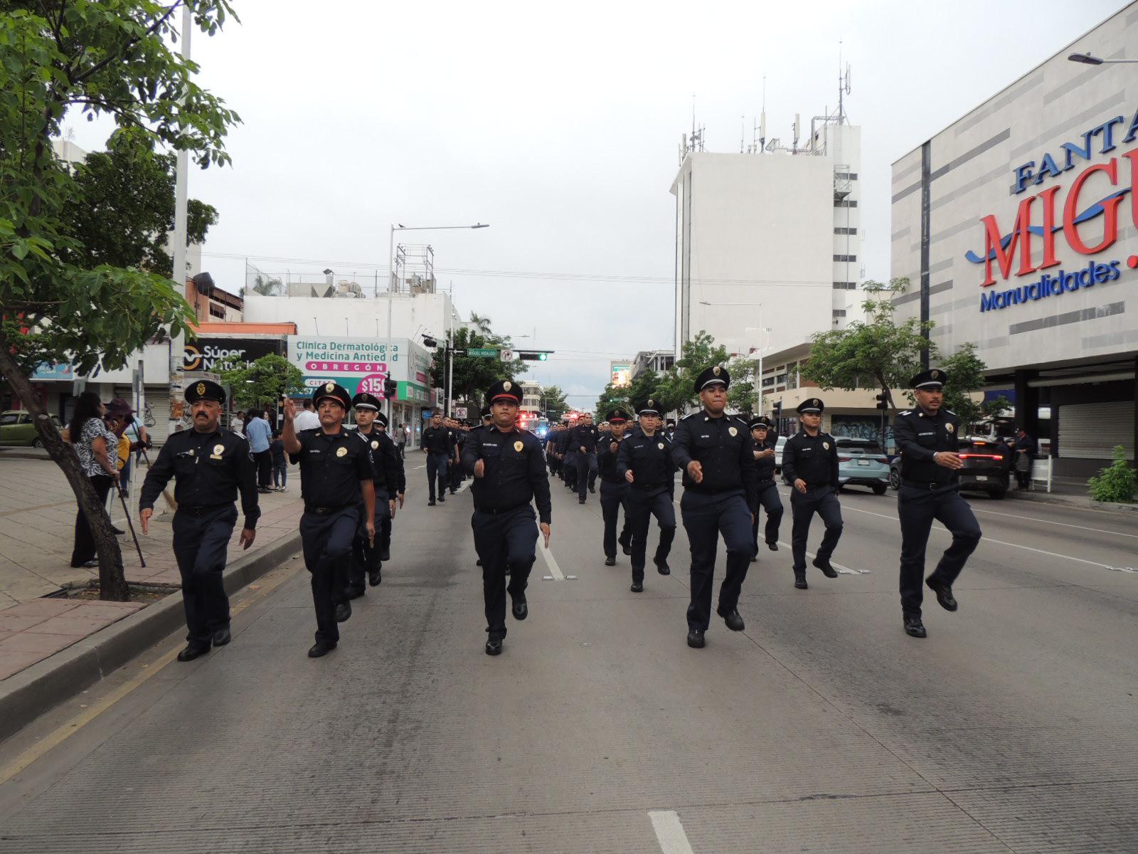 $!Más de 140 elementos acuden se hacen presentes para la misa de acción de gracias.