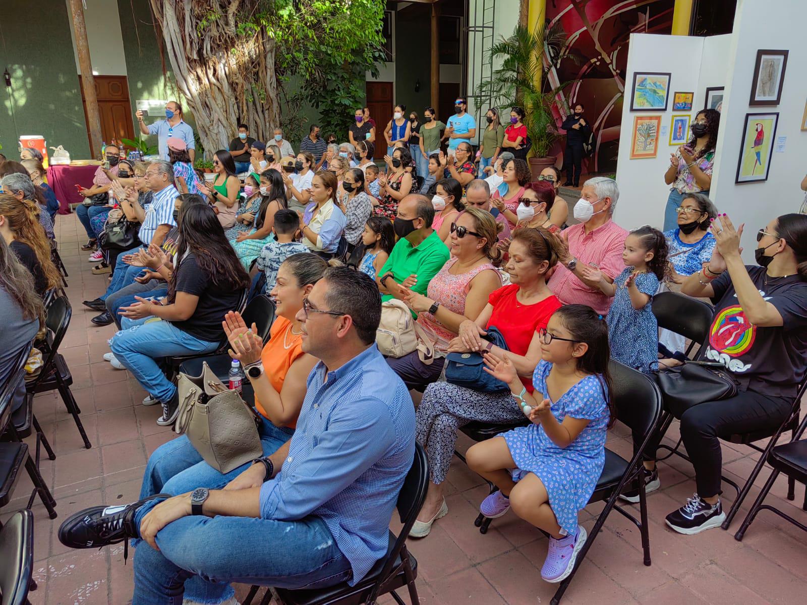 $!El público disfrutó del talento de los alumnos.