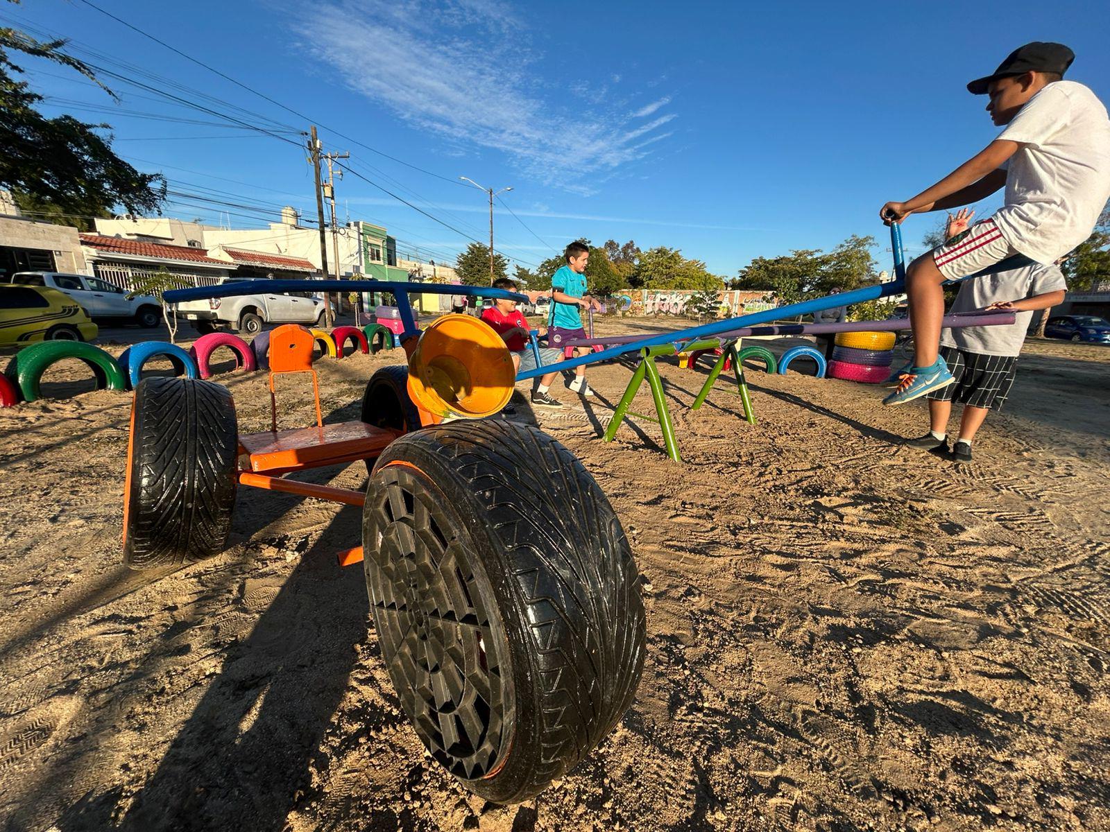 $!Entrega Gobierno de Mazatlán parque recreativo en Arboledas I