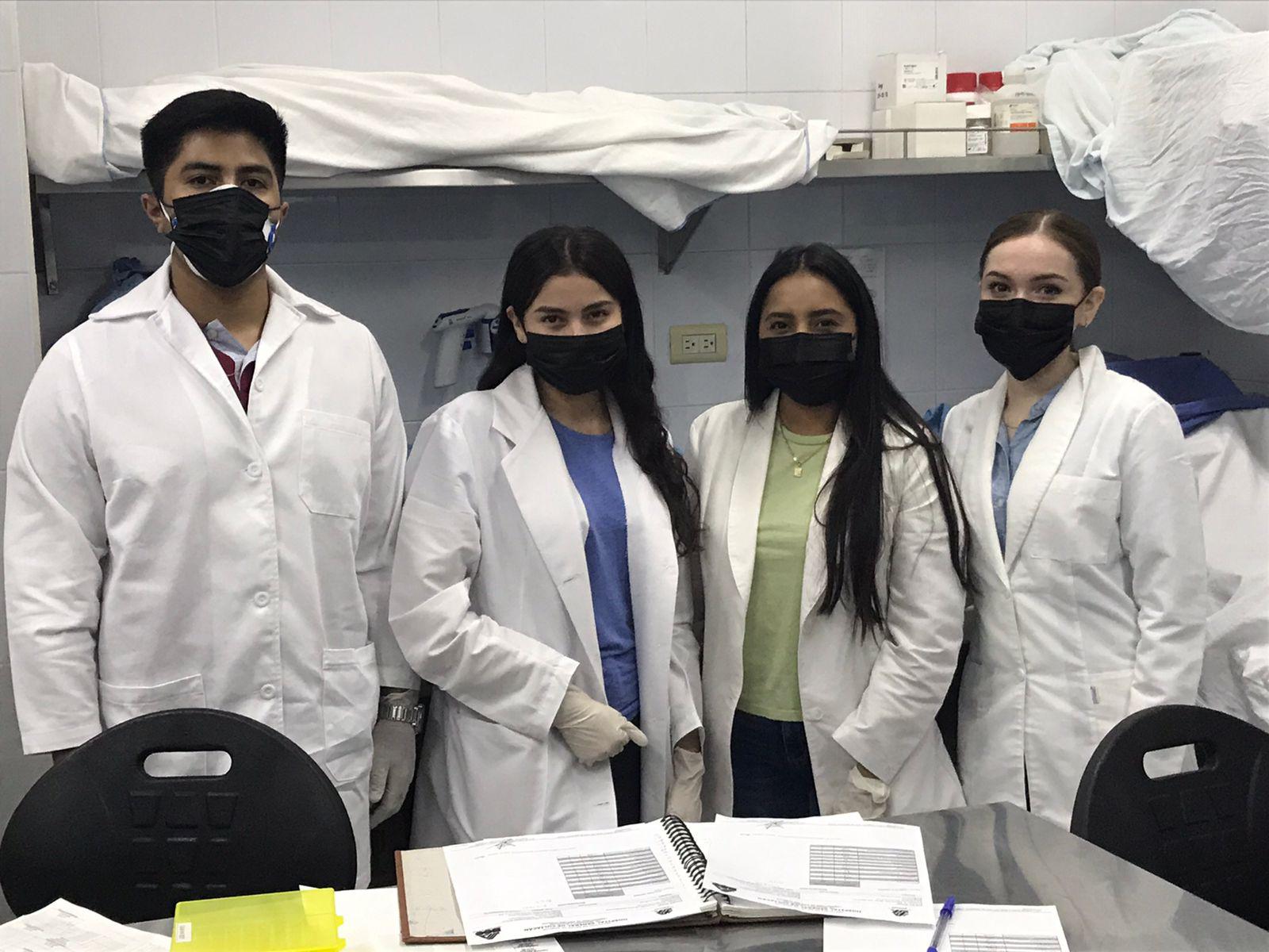 $!Félix Enrique Leyva Barrera, Vanesa Esmeralda Monárrez Tapia, Janeth Abigail Flores Favela y Carolina María López Heredia.