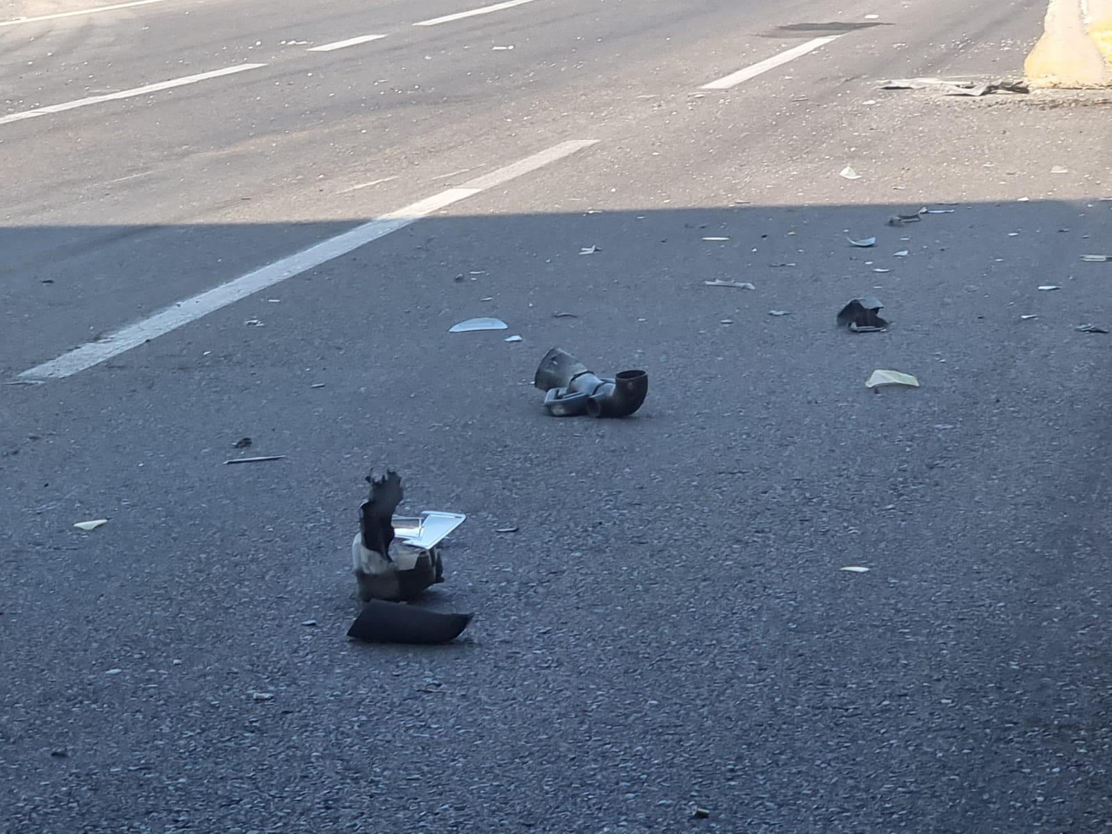 $!Choque en La Costerita, en Culiacán, deja daños materiales