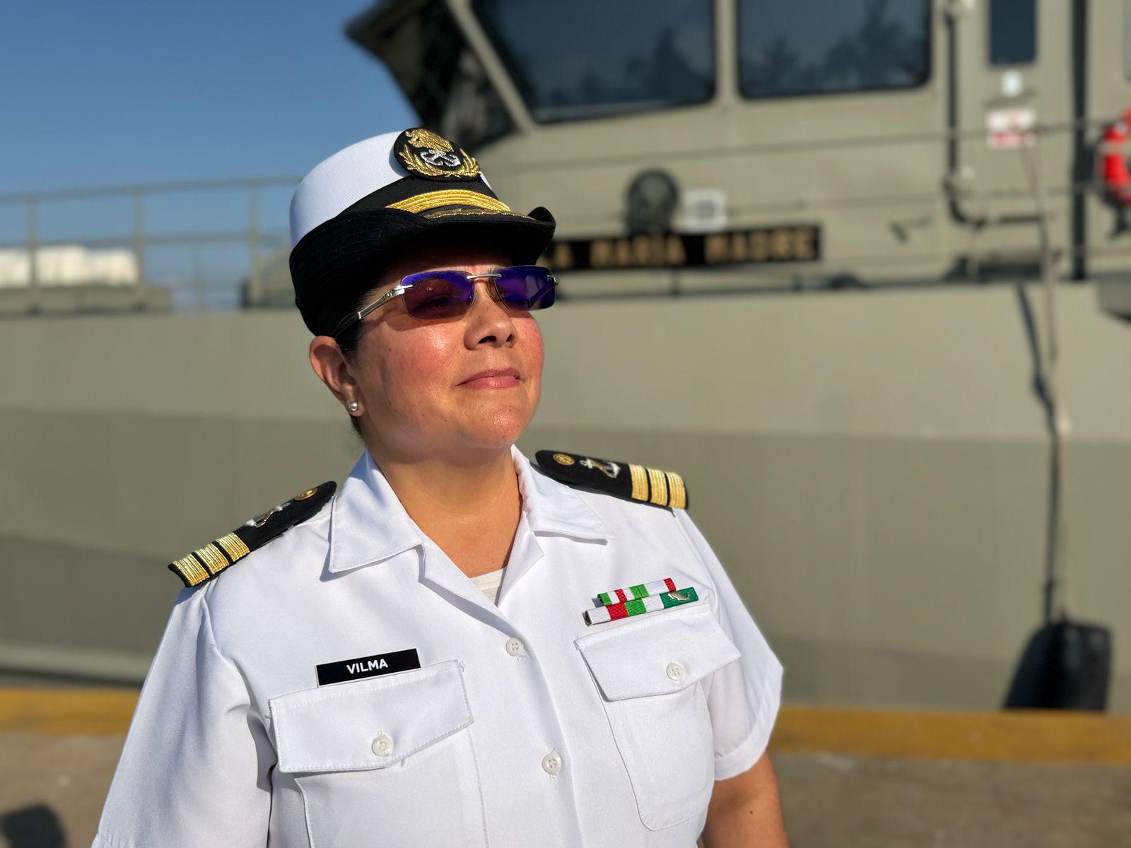 $!Con disciplina y vocación, mujeres construyen su historia en la Marina en Mazatlán