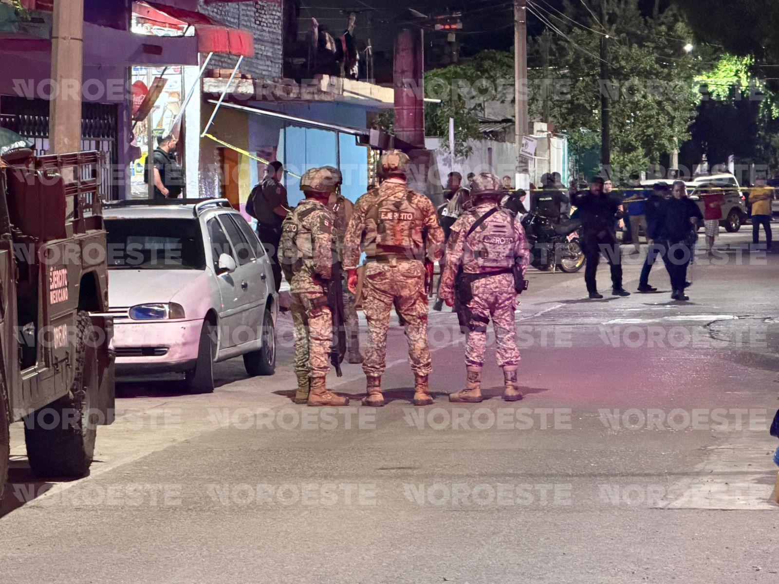 $!Ataque armado deja una mujer muerta y dos hombres heridos en Mazatlán
