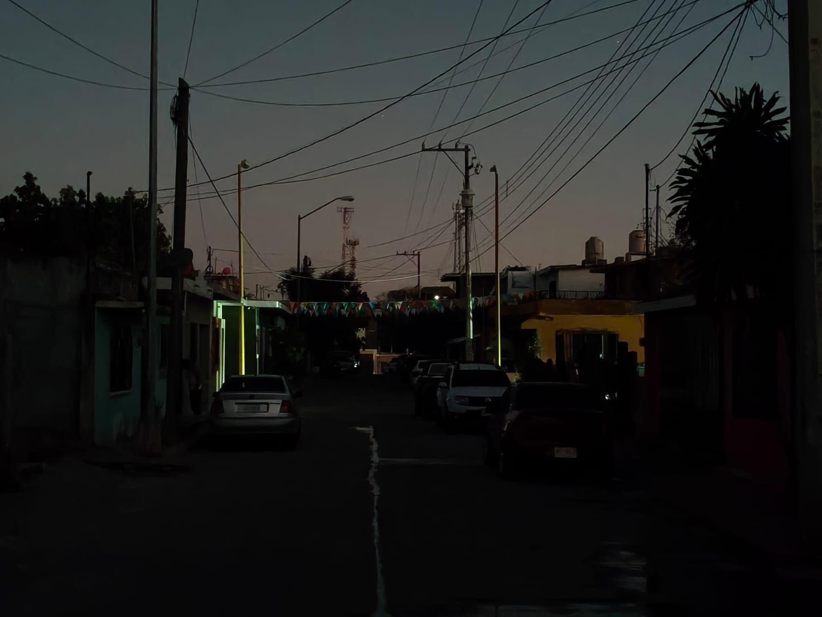 $!Se registra apagón en Rosario