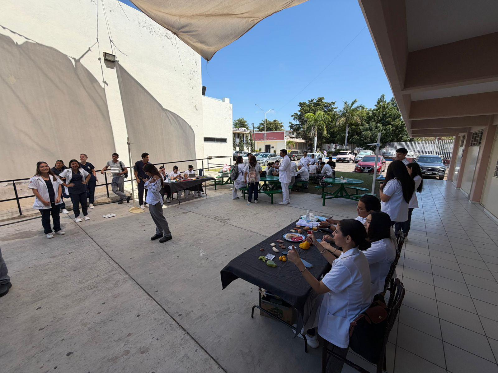 $!Promueven hábitos saludables en Feria de la Salud organizada por Gastronomía y Nutrición de la UAS en Mazatlán
