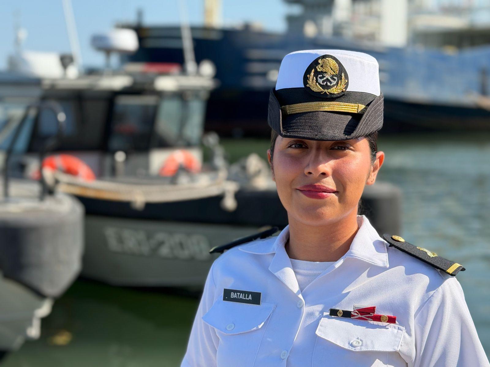 $!Con disciplina y vocación, mujeres construyen su historia en la Marina en Mazatlán