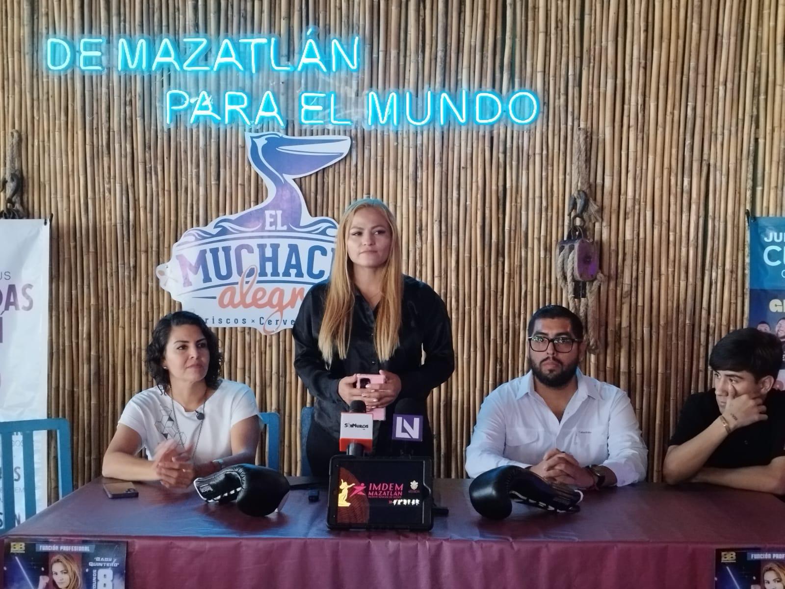 $!Habrá función de box con causa en Mazatlán el próximo 3 de octubre