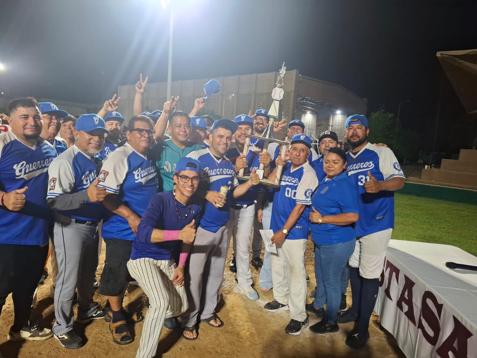 $!Mantenimiento asegura título de Liga de Beisbol STASAM 2025