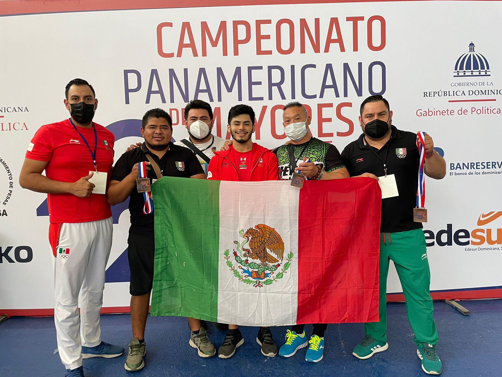 $!Sinaloense Jorge Cárdenas logra tres bronces en Panamericano de Levantamiento de Pesas