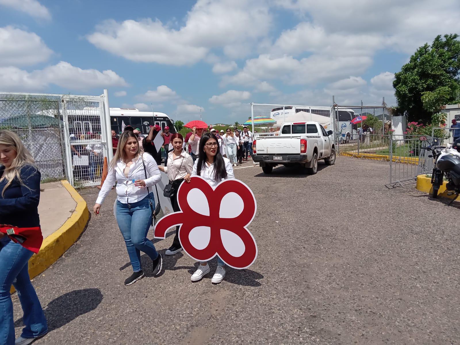 $!Esperan a Claudia Sheinbaum para su encuentro con simpatizantes en Culiacán