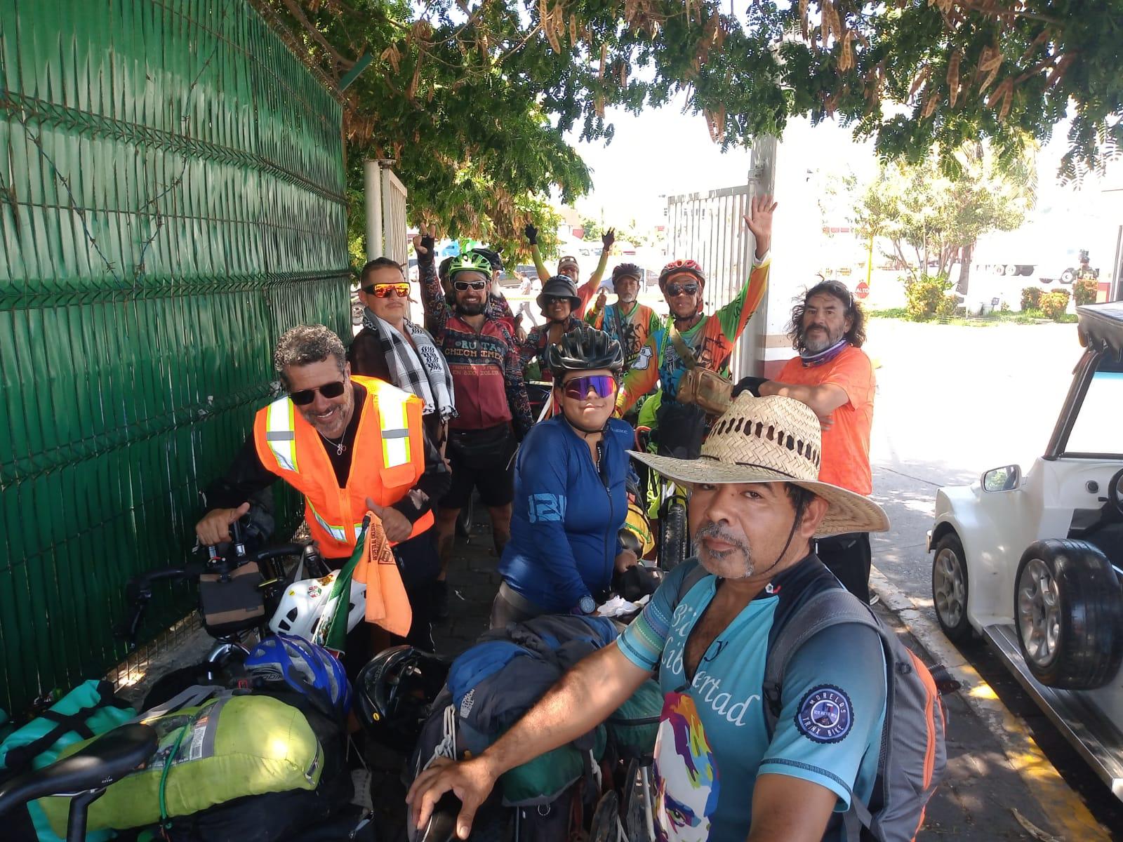 $!Ruta Chichimeca cumple 23 años y hace escala en Mazatlán rumbo a la frontera sur de México