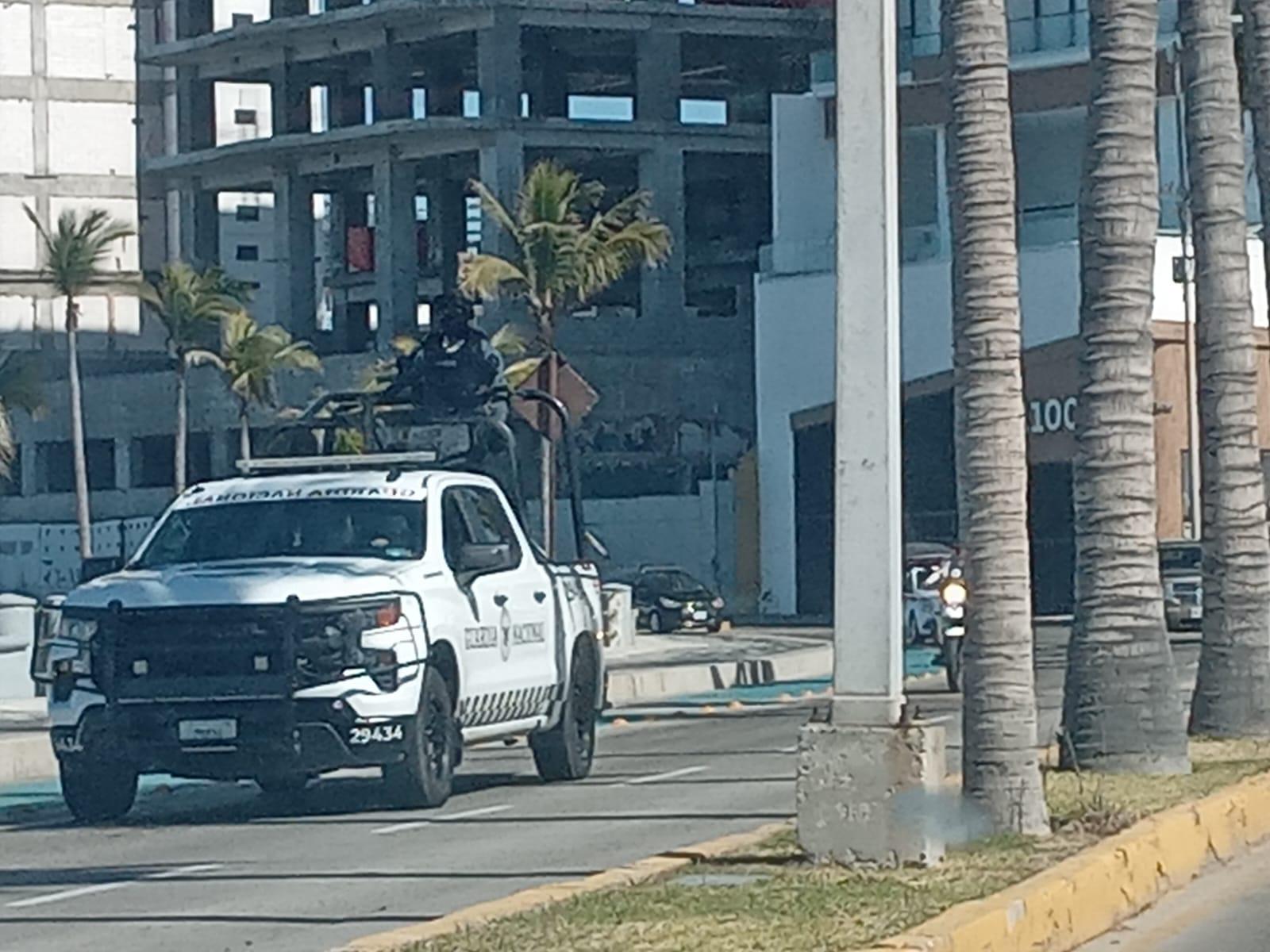 $!Elementos de la Guardia Nacional refuerzan seguridad en la zona urbana de Mazatlán