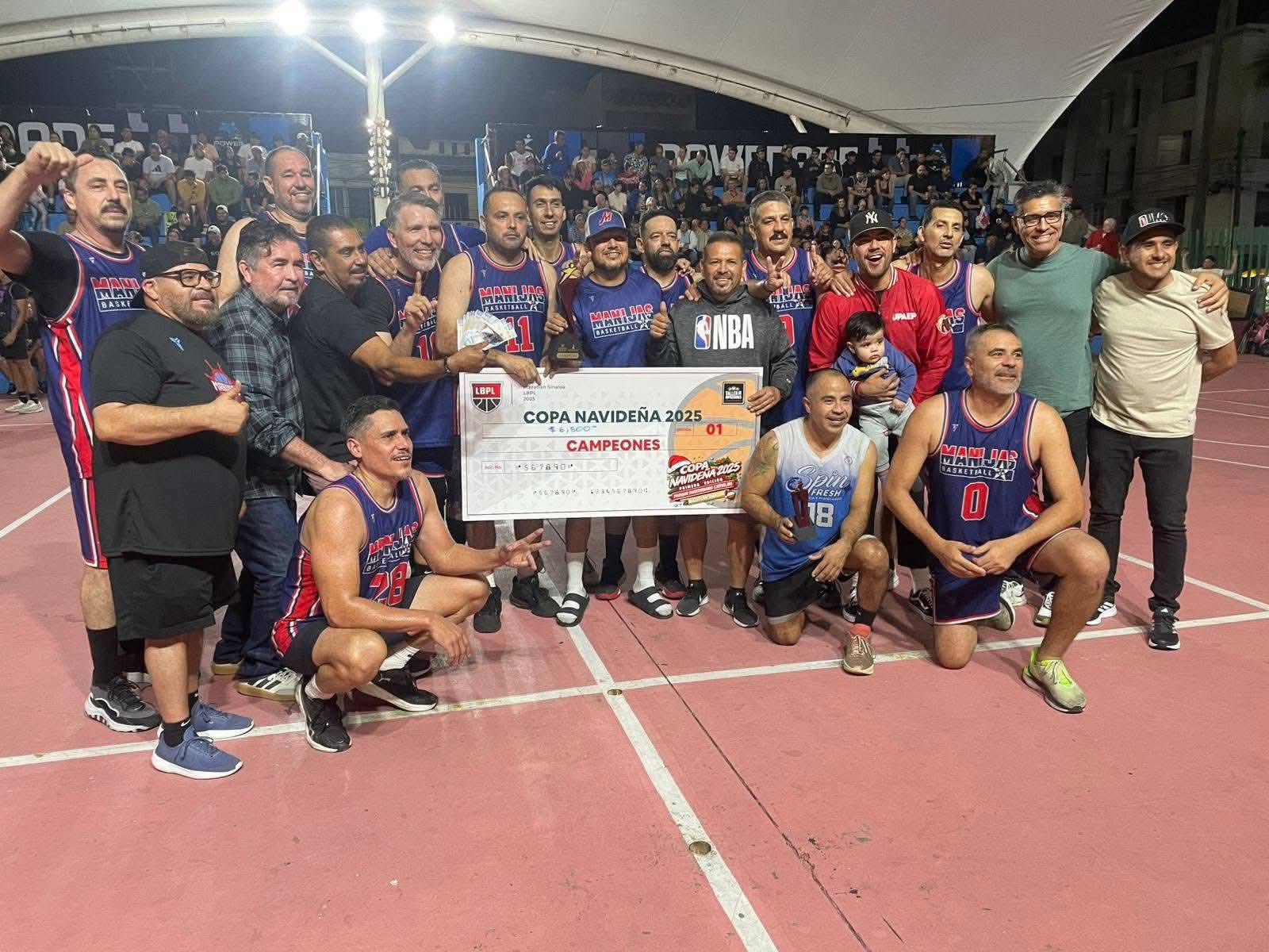 $!El Velero asegura título en Copa Navideña de Baloncesto