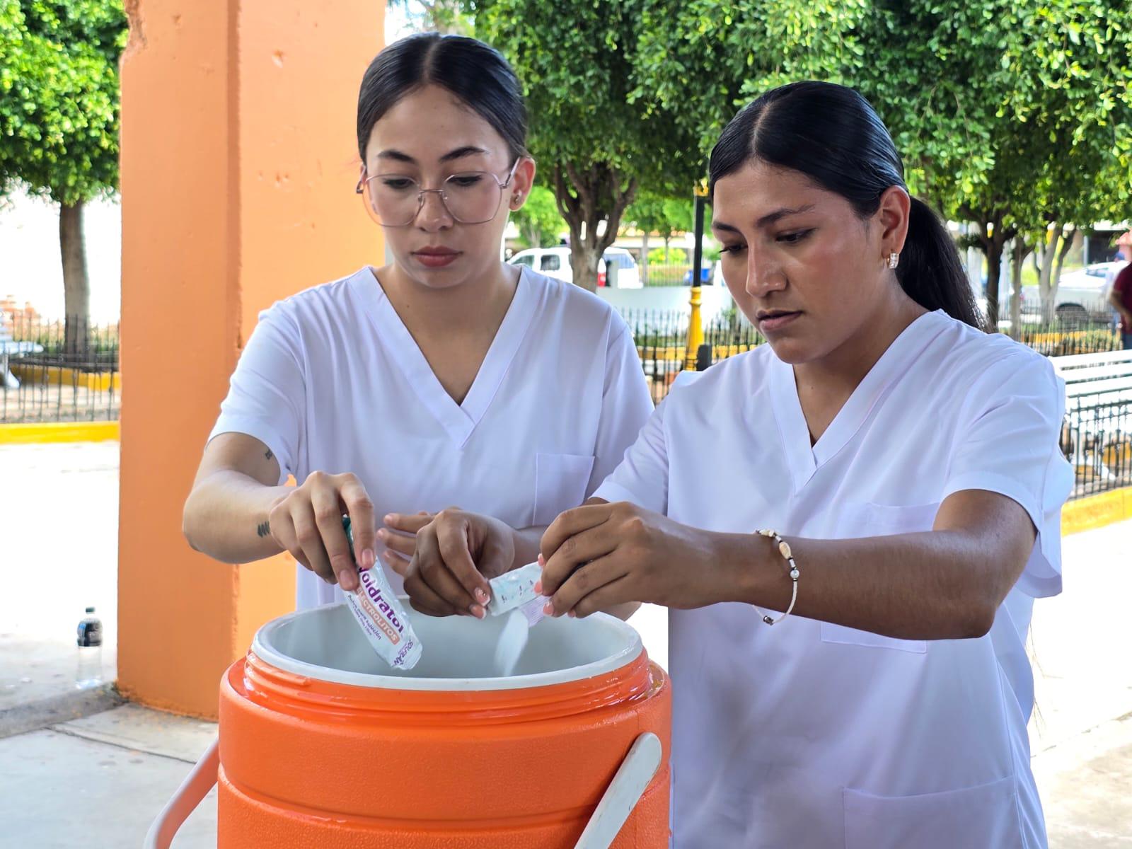 $!Jornada Médica de Primer Contacto acerca servicios de salud en El Espinal, Elota