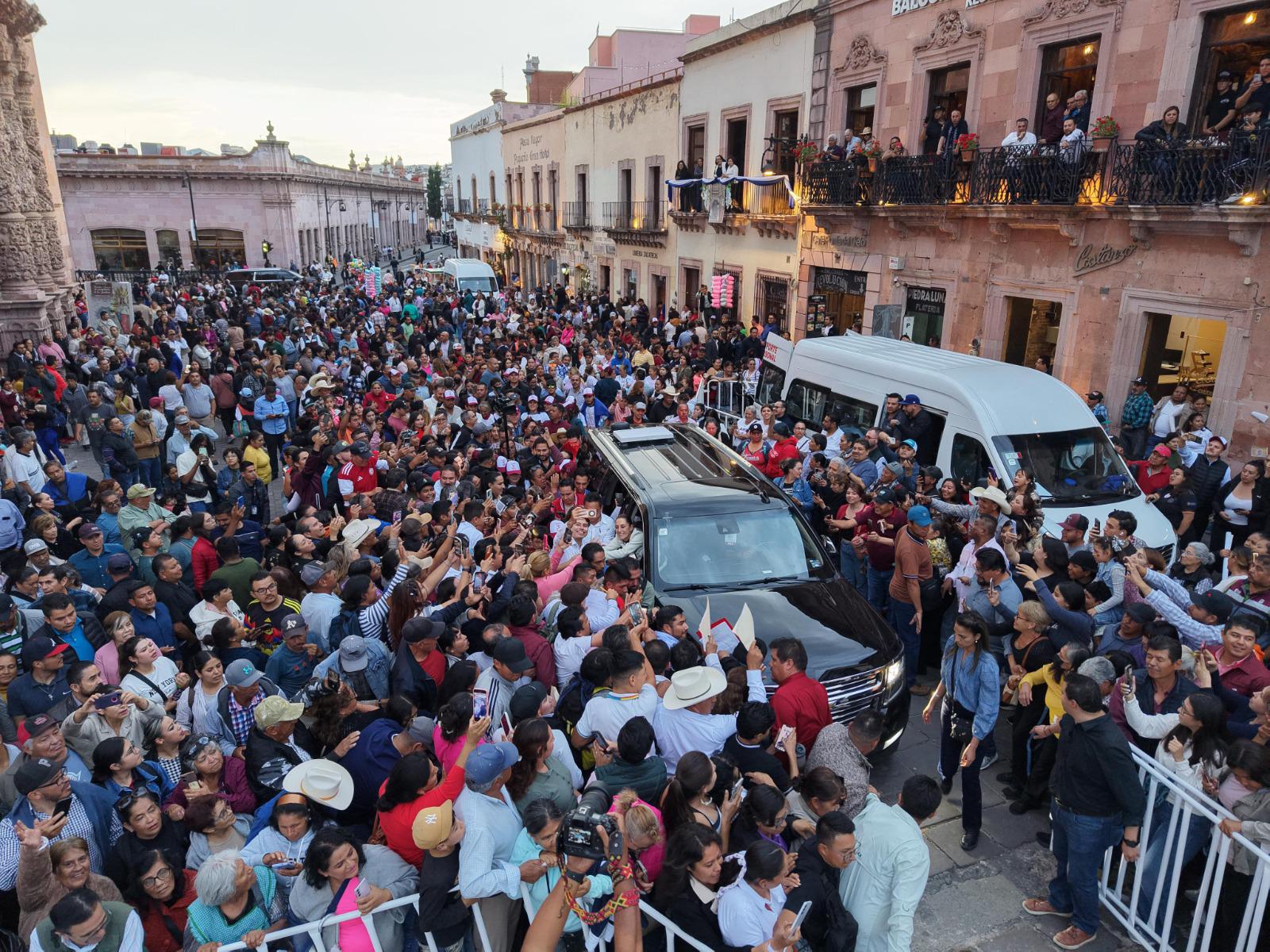 $!Reúne Sheinbaum a más de medio millón de personas en su gira de rendición de cuentas