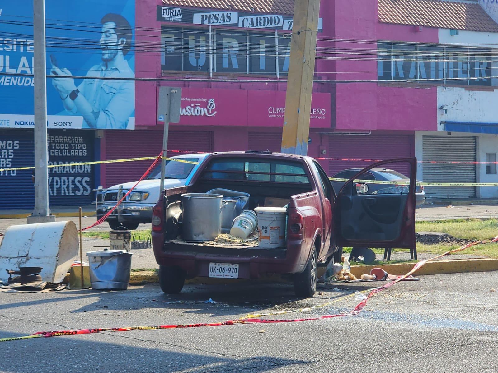 $!Aparatoso choque en Mazatlán deja un muerto y una persona herida