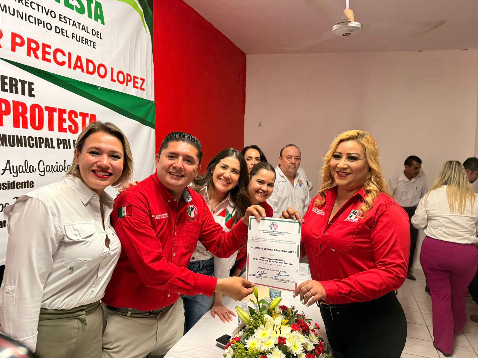 $!Fortalece PRI Sinaloa su estructura en municipios del norte