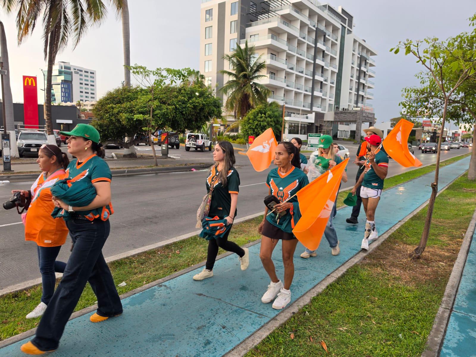 $!Lleva Movimiento Ciudadano mensaje de unidad en Mazatlán a través del Mundial