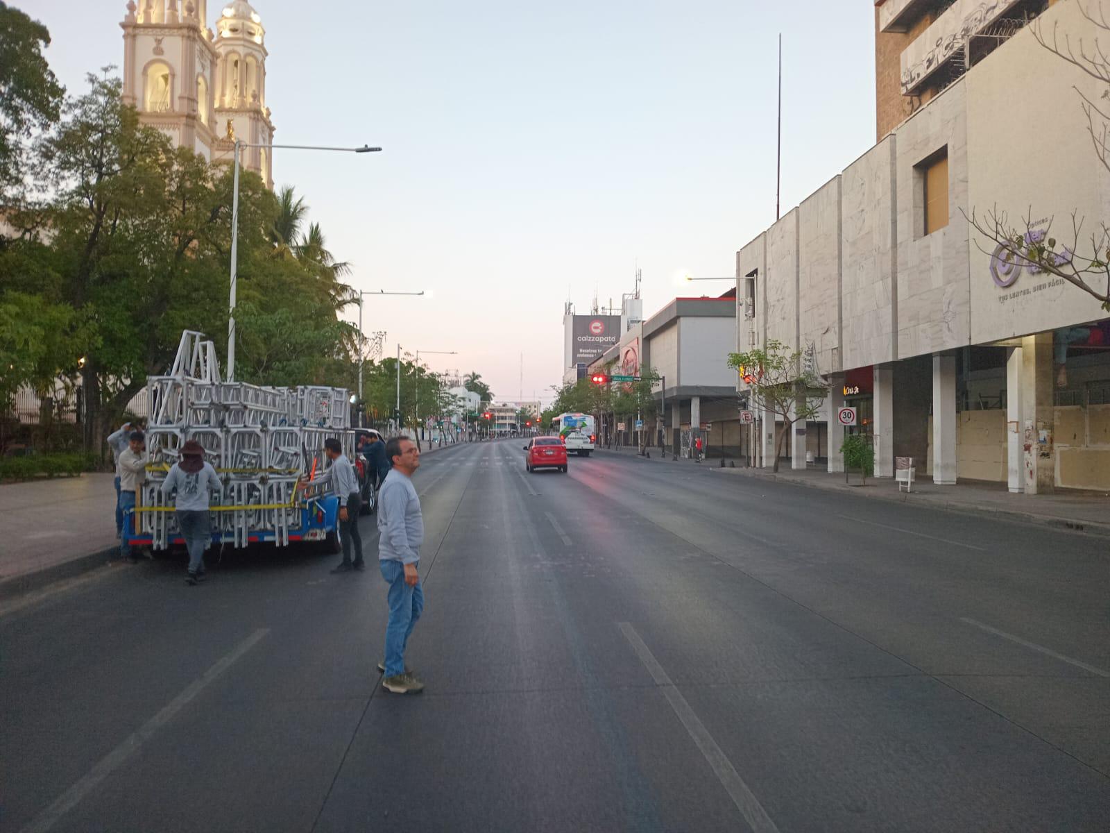 $!Cierran tramo de la Álvaro Obregón en Culiacán por marcha de la diversidad sexual