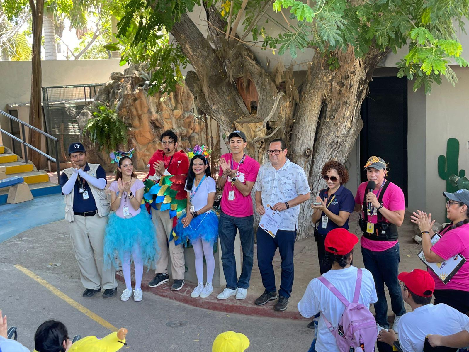 $!Niños del CRIT Sinaloa visitan el Gran Acuario Mazatlán