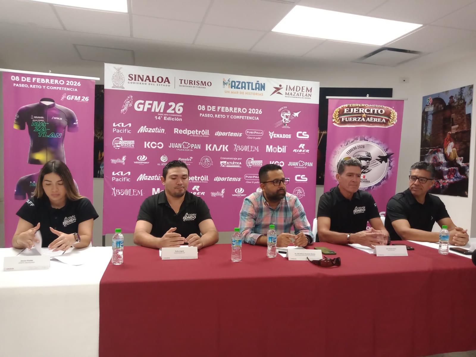 $!Gran Fondo Mazatlán 2026: más de 600 ciclistas rodarán por el puerto