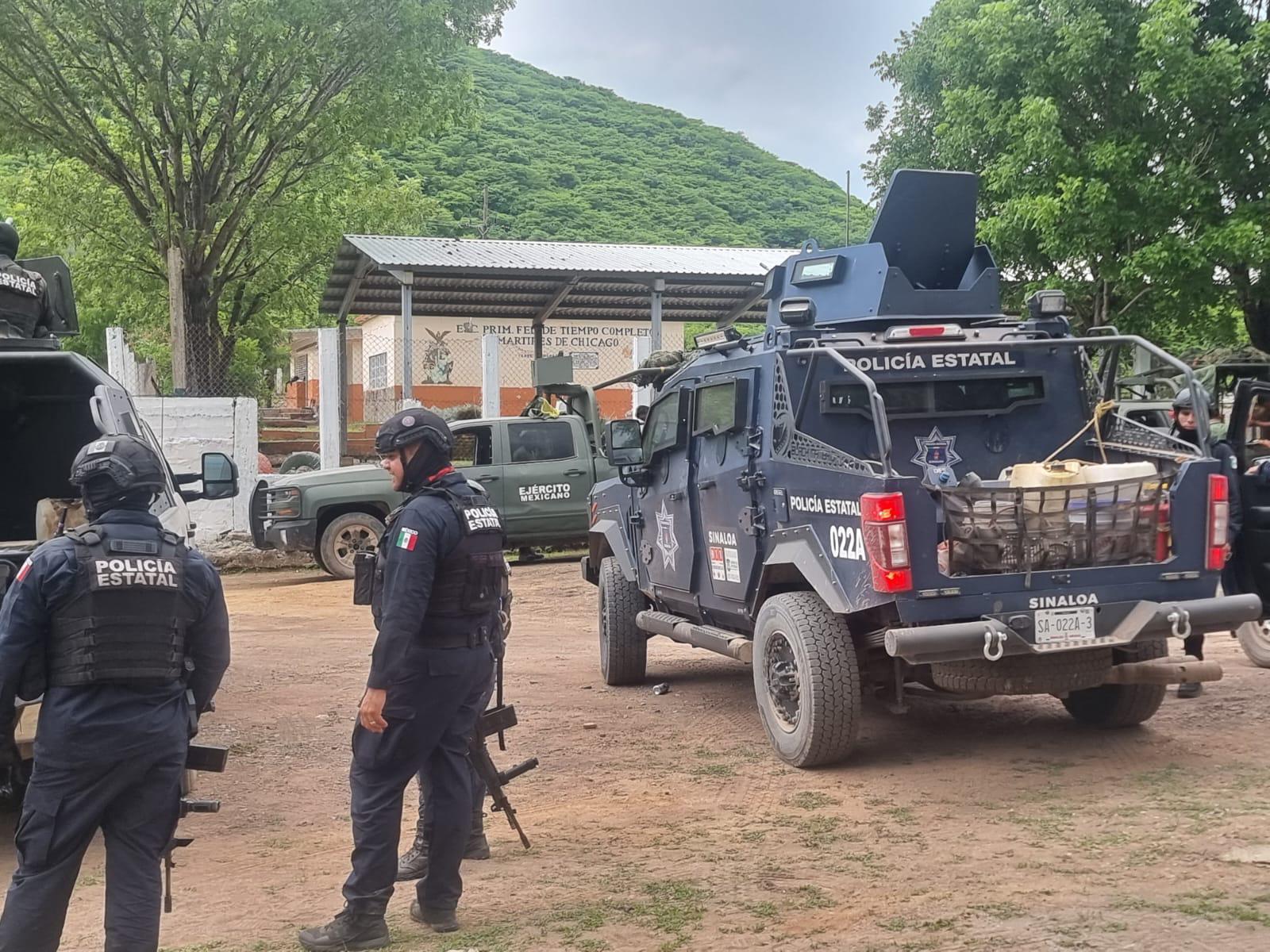 $!Recorren corporaciones comunidades de la sierra de Sinaloa municipio