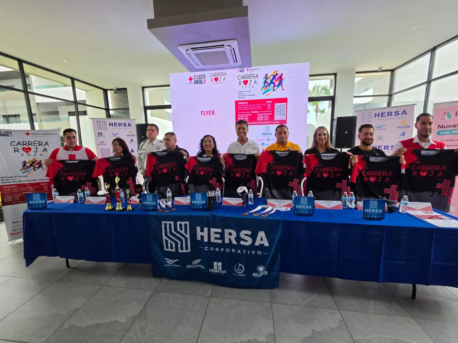 $!Festejará Cruz Roja el Día del Padre con su tradicional Carrera Roja sobre el malecón