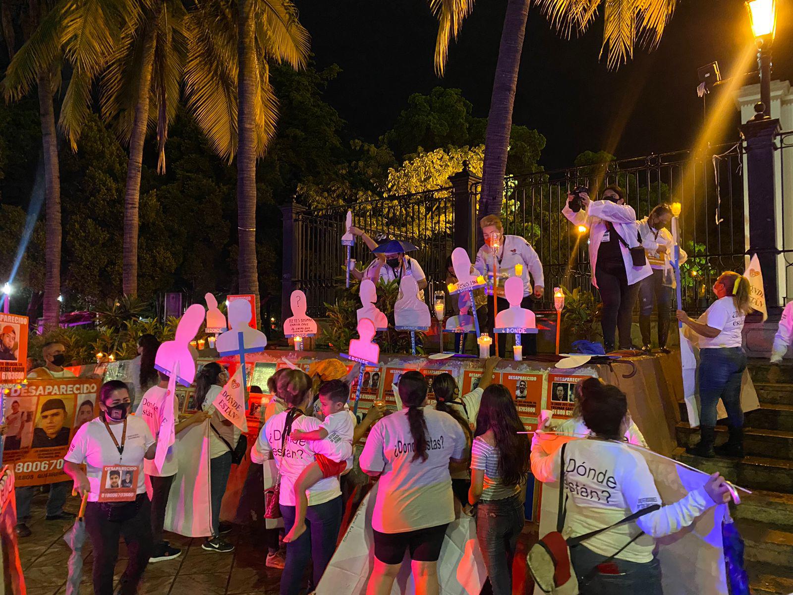 $!Sabuesos Guerreras marchan por las personas desparecidas en Sinaloa