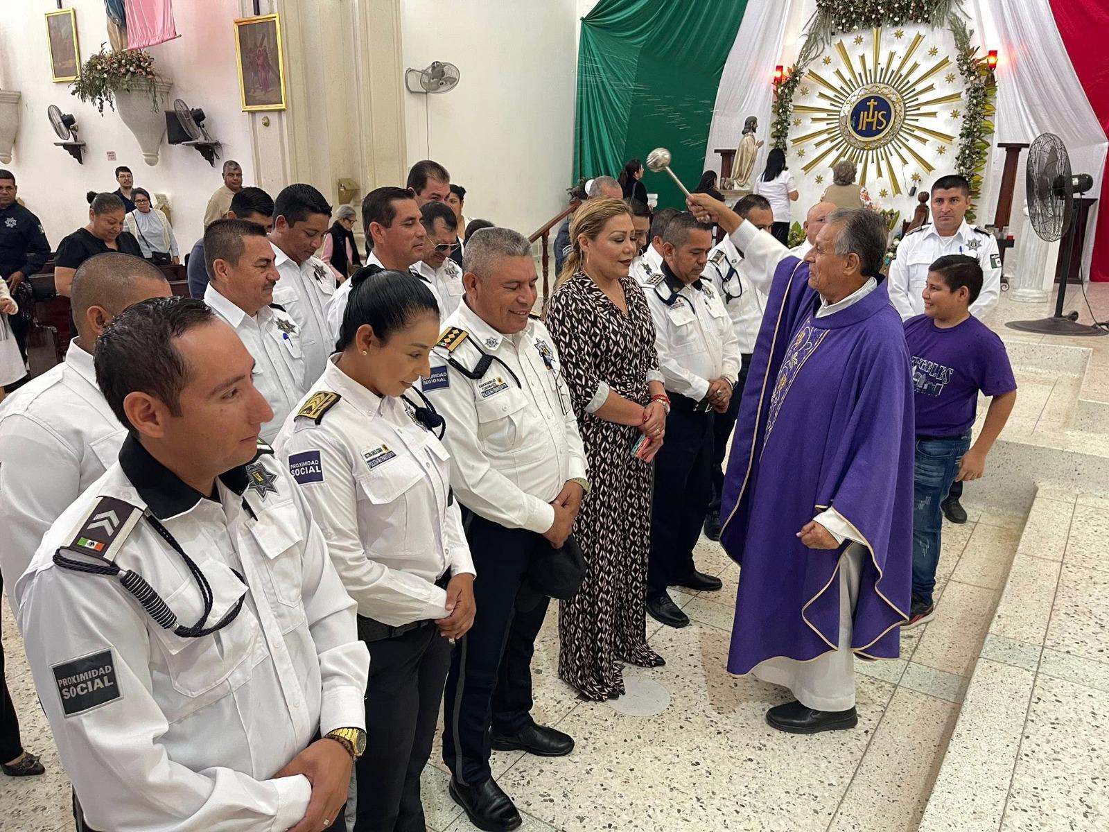 $!Con misa y desayuno celebran el Día del Tránsito en Rosario