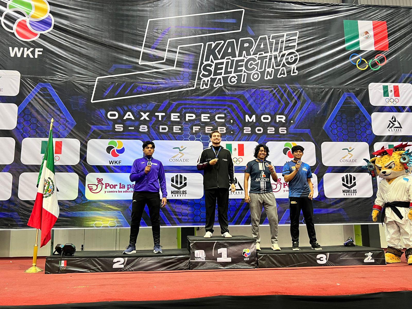 $!Regresa Mazatlán con cinco medallas del Clasificatorio Nacional de Karate