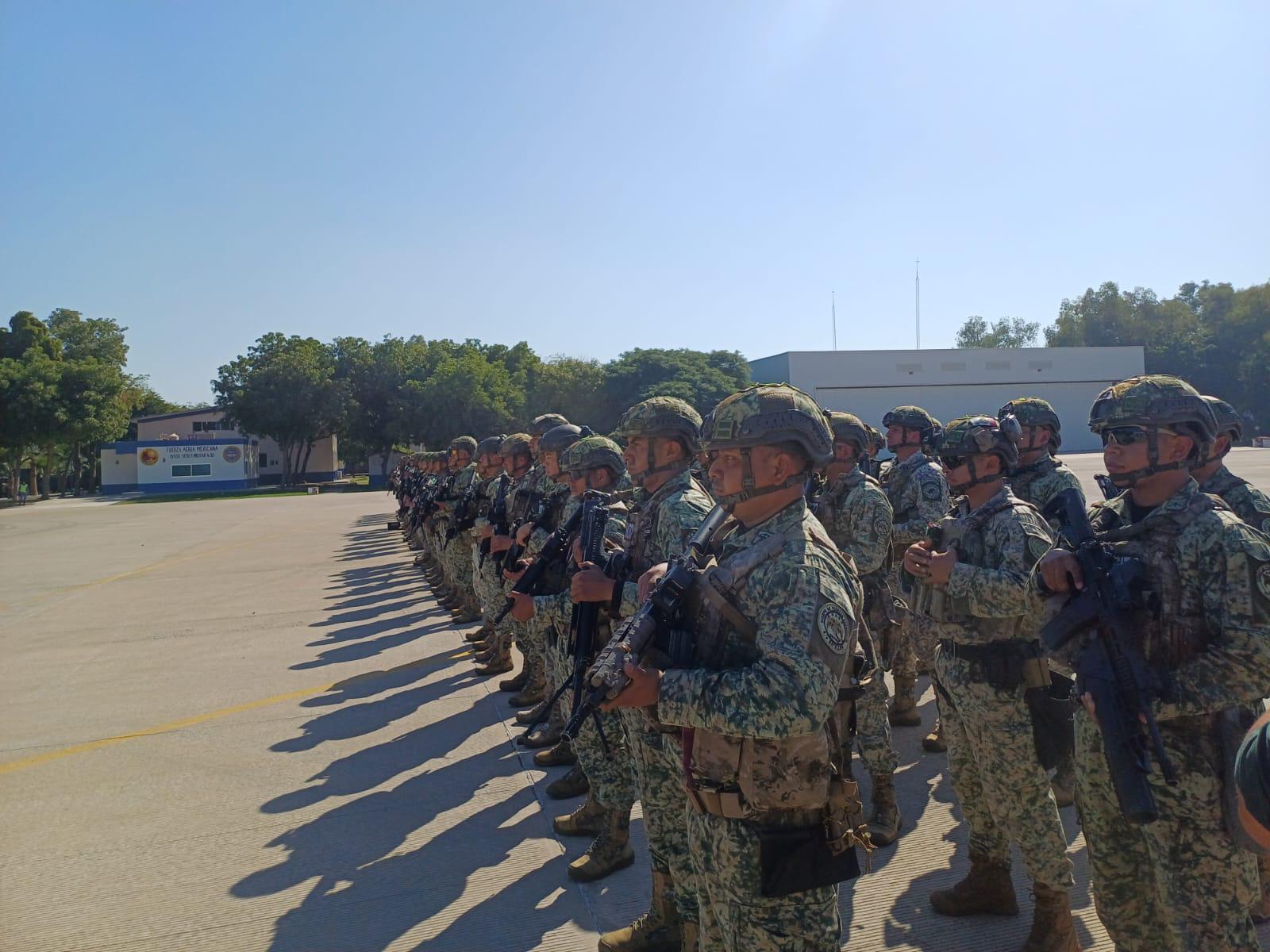 $!Arriban a Culiacán 180 efectivos de las Fuerzas Especiales para combatir la violencia