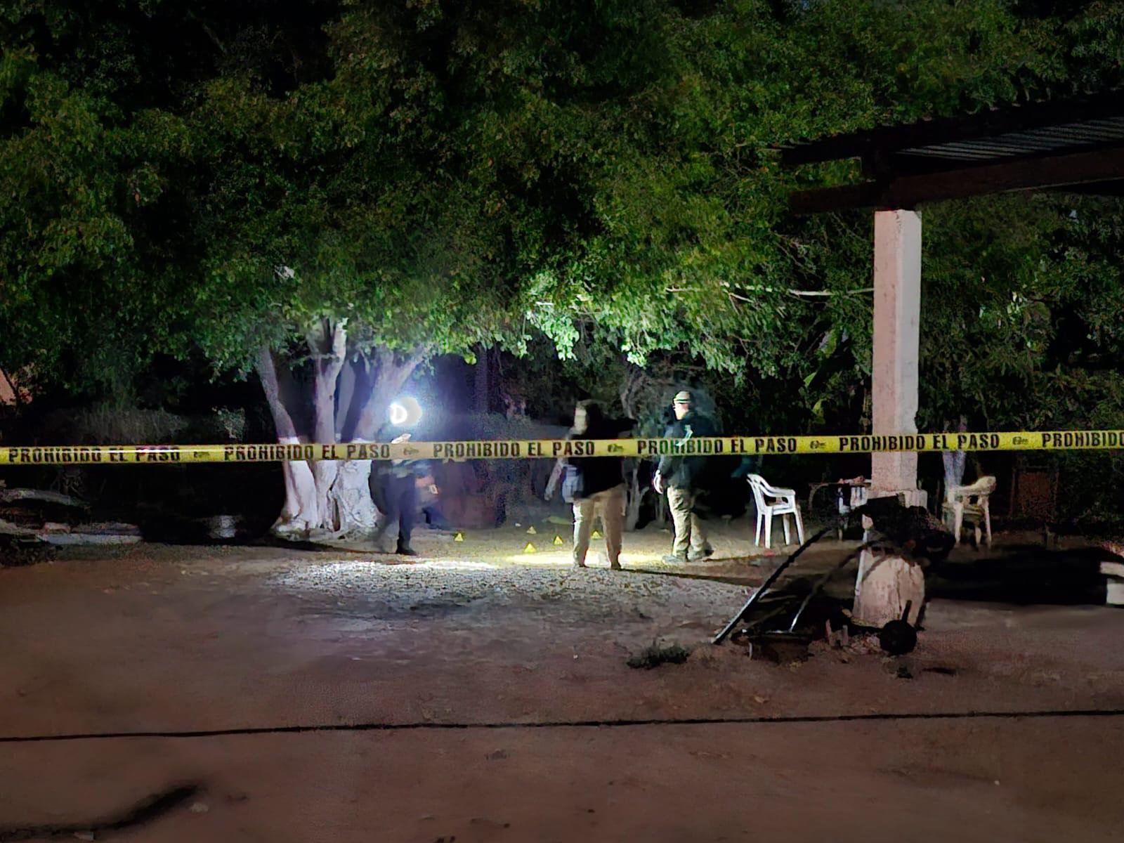 $!Asesinan un hombre a balazos en la colonia Michoacana, en Navolato