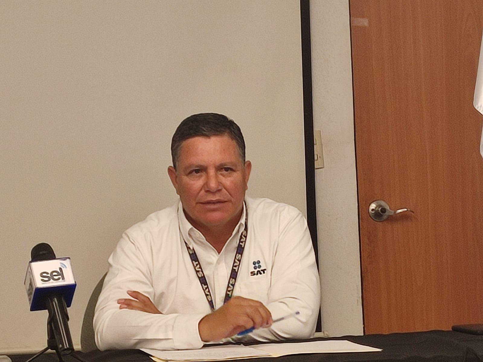$!José Alberto Piña Peña, Administrador de Recaudación del SAT en Mazatlán.