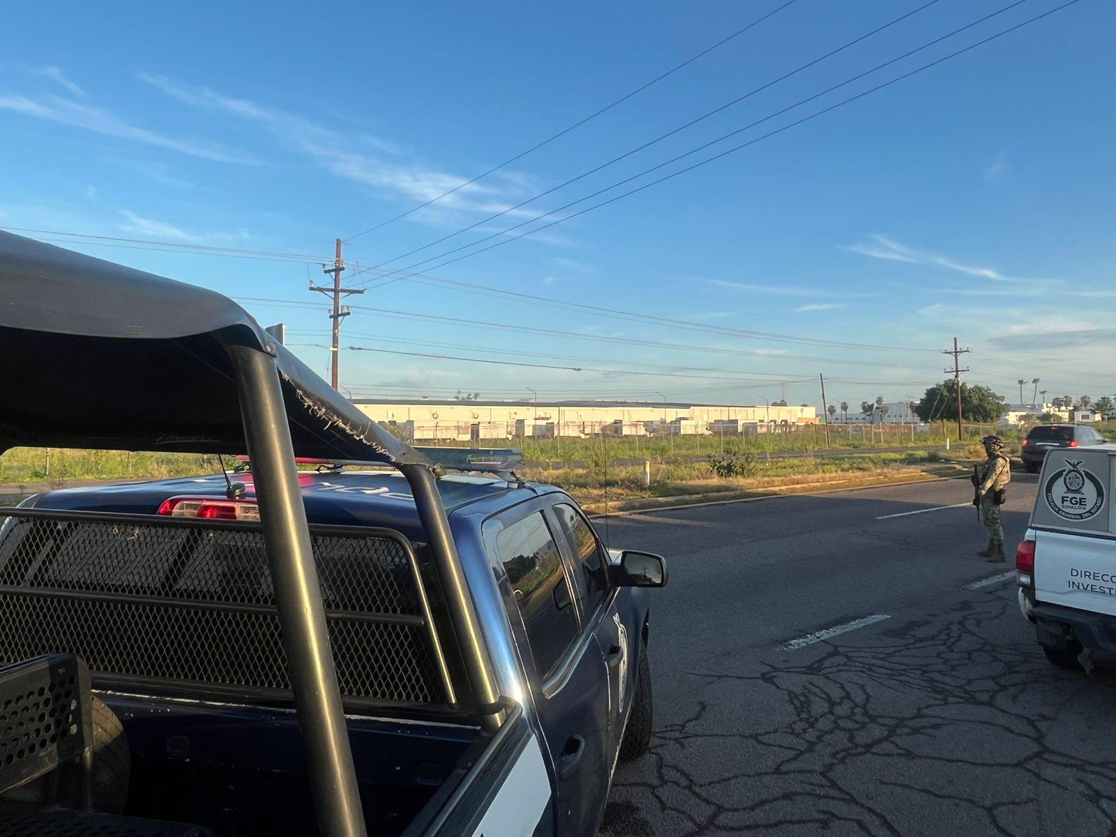 $!Hallan un hombre asesinado a balazos en la carretera de El Quemadito, al sur de Culiacán