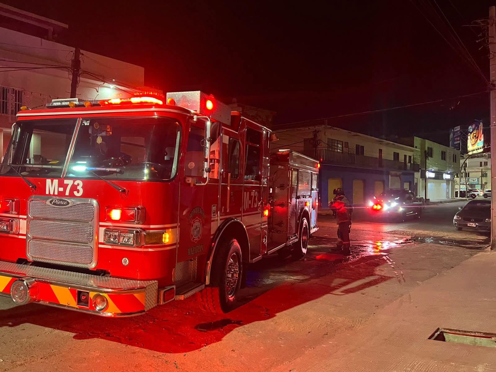 $!Incendios de casa habitación y lotes baldío los más presentados en enero: Bomberos de Mazatlán