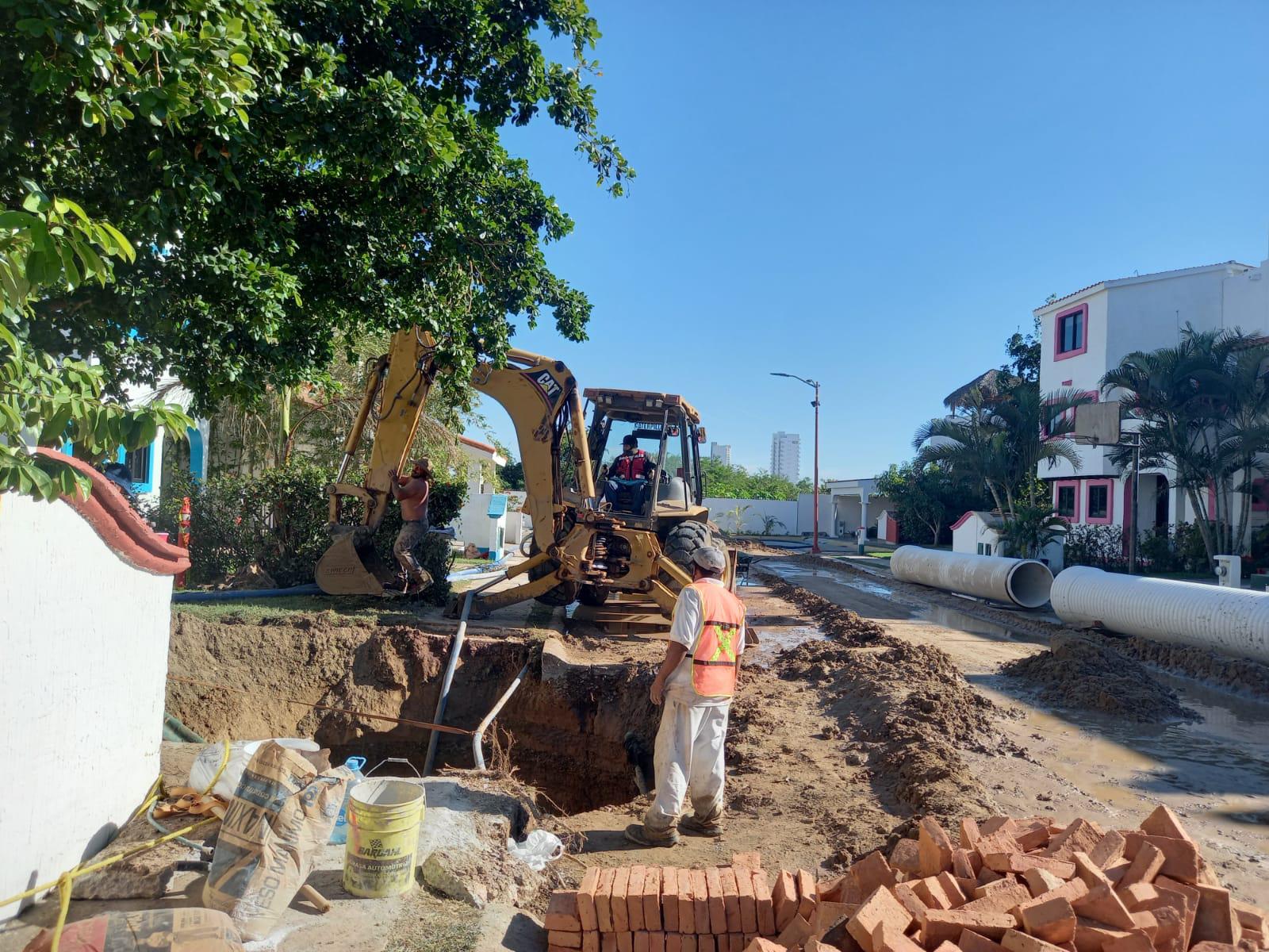 $!Inicia reposición del Colector Cerritos en Mazatlán; Jumapam estima concluirla este fin de semana